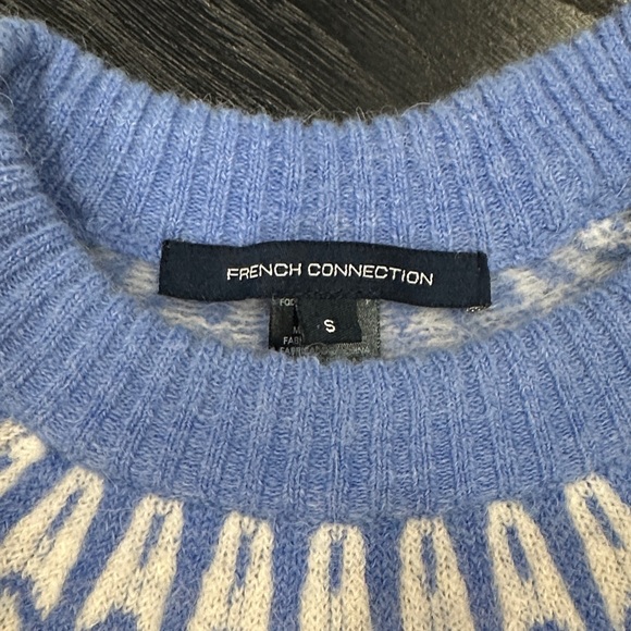 French Connection Multicolor Zigzag Women's Sweater - Picture 2 of 4